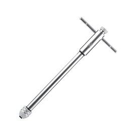 Tap Extension, Tap Wrench for Taps, M5 - M12 Long Tool Holder with Sliding Handle, for Taps (Silver)