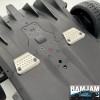 RamJam Racing Arrma Infraction 6s Titanium Rear Skid Plate Set