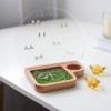TOSMU Earring Holder Wood Earring Stand Stud Earrings Accessories 7013