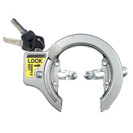 Captain Stag Circle Lock [Dimple Key/Φ0.5 inch (13 mm) / Upper Insert] Gray