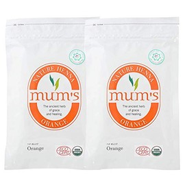 Mums Henna Orange 3.5 oz (100 g), Set of 2 Bags