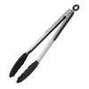 KITCOOMI Long Kitchen Grill Tongs - Heavy Duty Stainless Steel