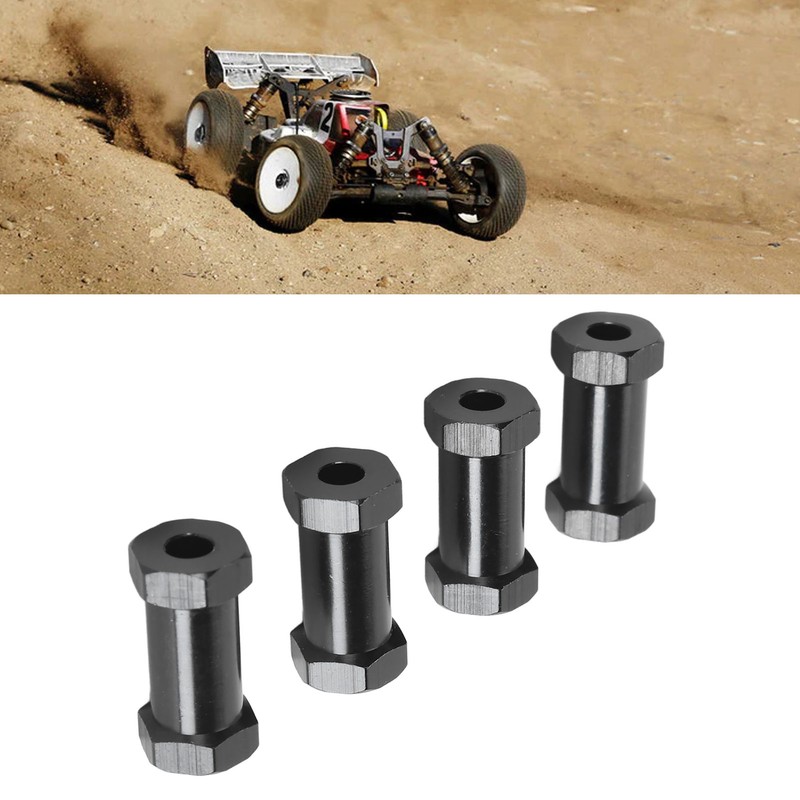 4 Pcs RC Hex Hub 12mm Diameter 25mm Length Enhance