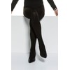 Ulla Popken Women's Thermal Tights, black