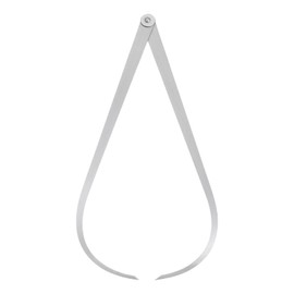 sourcing map Firm Joint Outside Caliper 350mm 14 inch 410 Stainless Steel Firm Friction Joint External Measurement Tool