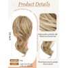 KooKaStyle ponytail extensions 10" short curly clip in fake ponytail