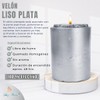 Velón Color Plata 500 grs | Potencializar rituales | Decoración
