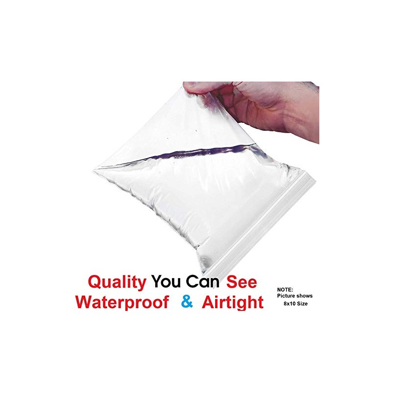 CuteBox Re-Sealable Zip Lock Seal Poly Bags (2" x 2")