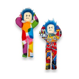 AVINITI Funny Gag Gift - Slap Around Sam Doll - Classic Random Color - for Friends, Co-Worker, Men, Women, Husband, Wife, Girlfriend, Boyfriend (1 Doll)