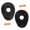 Zerodeko 4pcs Black Turn Signal Adapter Spacers for Motorcycle Indicator