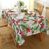 Honellaty Summer Tablecloth 60" x 84" Rectangle, Tropical Hawaiian Spill-Proof