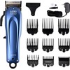 GA.MA GC910 Hair Clipper, Corded or Cordless, Ultra-Sharp Stainless Steel