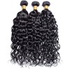 Hxxcoup Real Hair Wefts Blonde Human Hair Bundles Water Wave