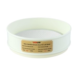 10 Mesh(2mm) PVC Nylon Lab Sieve, LVDALAB 7.9Inch(20cm) Diameter Sample Sifter Strainer for Industrial Lab Home