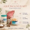 Paquete Kit Cera Abeja Manteca Karite Aceite Coco Bnature ideal