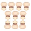 10Pcs Boxwood Carving Accessories Lucky Bag Boxwood Pendant DIY HandMade