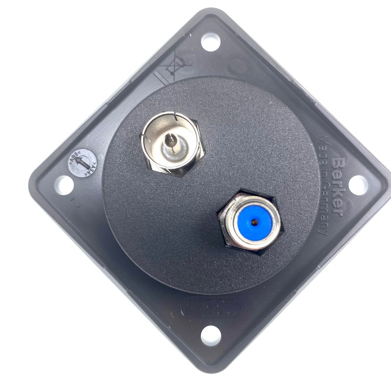 W4 Berker TV/Satellite Point - Anthracite