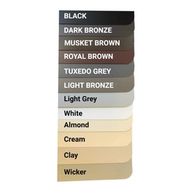 Eagle 1 Rain Gutter Valley Splash Guards, Straight or Bent (2 Per Order) Includes Screws and 1/4" Bit Driver (Classic Bent, Black)