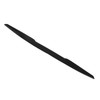 Rear Trunk Spoiler 113.5x7cm Rubber Black Universal Exterior Trim for