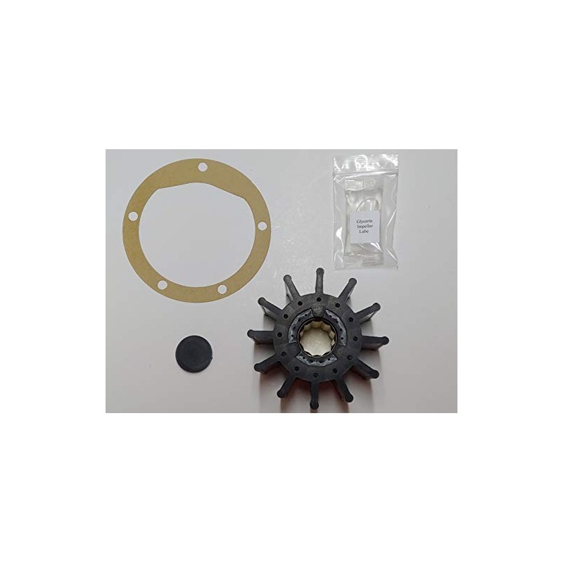 StayCoolPumps Raw Sea Water Pump Impeller Kit with lube Replaces