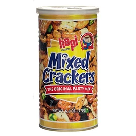 Hapi Snacks, Mixed Crackers, 6 Oz
