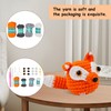 LetCart FoxyCoon Crochet Kit for Beginners - Complete Set of