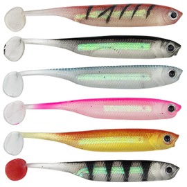 Dropshot Rig Set | Drop Shot Weights, Hooks, Rubber Fish Including Box | Perch Zander