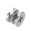 uxcell 10 Pcs Furniture Cam Lock Nut Connectors Fittings 15x12mm