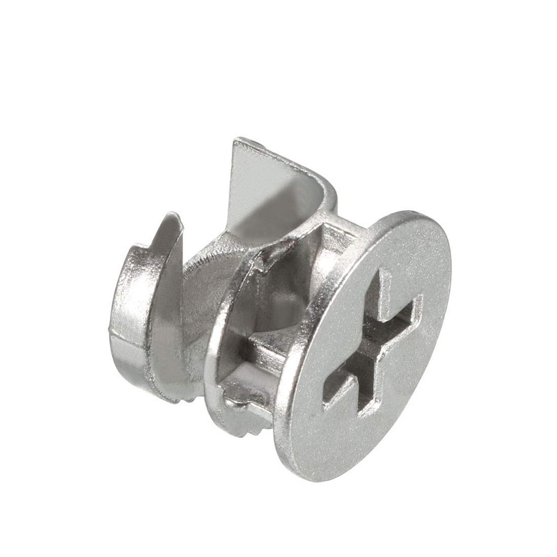 uxcell 10 Pcs Furniture Cam Lock Nut Connectors Fittings 15x12mm
