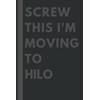Screw This I'm Moving To Hilo: An Awesome Hilo Journal
