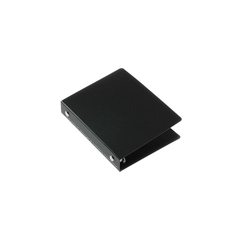 エトランジェディコスタリカ バインダー ソリッド ミニ 6穴 黒 SLD-08-02