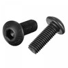 sourcing map M5x12mm Hex Socket Button Head Cap Bolts Screws