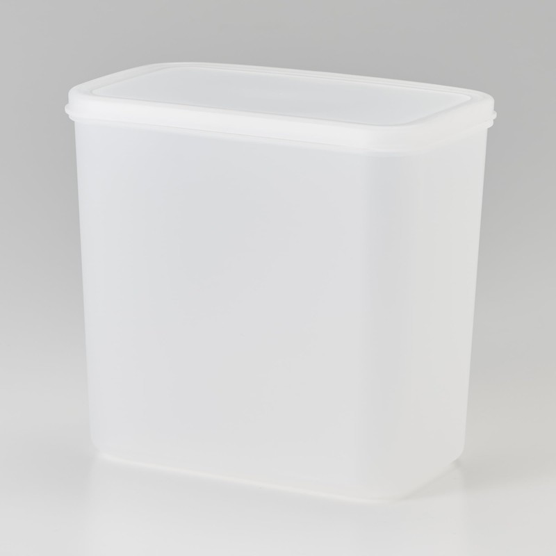 MUJI MDB69A8A Powder Storage Container, Translucent, 0.3 gal (1.5 L)