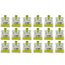 RESCUE! Outdoor Disposable Hanging Fly Trap - 18 Traps