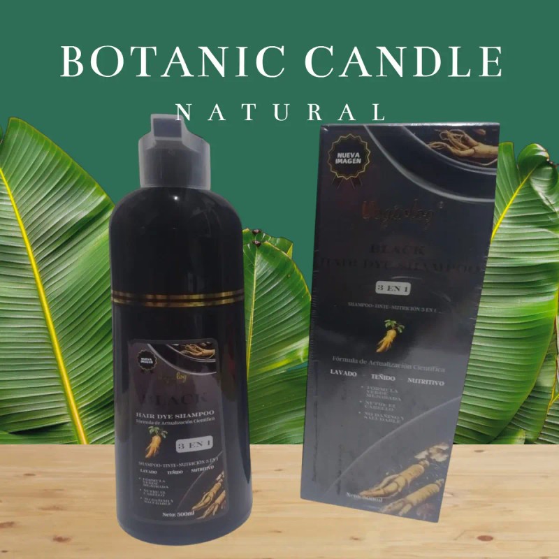 Black Hair Dye Cubre Canas Shampoo Colores Tik Tok