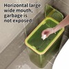 Transparent Trash Can, Bathroom Trash Cans with Lids, 2.6 Gallon