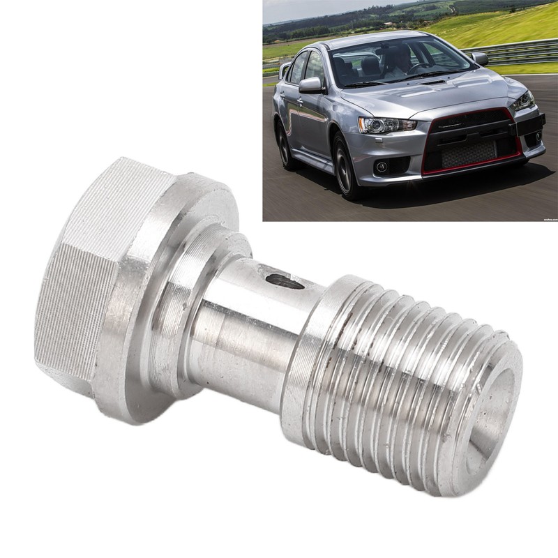 7/16in‑24 Banjo Bolt with 1.5mm Restrictor Stainless Steel for Brake