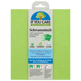 If You Care Sponge Cloths Compostable/Washable/Unmodified, 2 Packs of 5