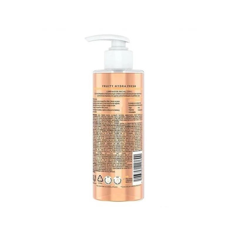 Pond's POND’S 🇲🇽 LIMPIADOR FACIAL FRUITY HYDRA FRESH NARANJA 200ml