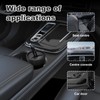 Car Trash Can with Lid, Mini Portable Leakproof Auto Garbage