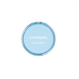 COVERGIRL Clean Matte Pressed Powder Powder Soft Honey 555, 0.35 OZ