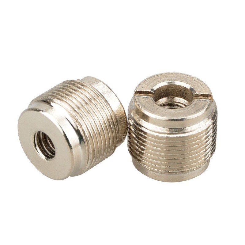 CAMVATE 2 adaptadores de montaje de micrófono macho de 5/8