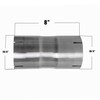 4 Inch Exhaust Adapter, T304 Stainless Steel Exhaust Coupler (SS