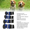 4Pcs Dog Boots Waterproof Pet Booties Reflective Breathable Wearproof High