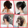 115 Set de pinzas y coleteros para mujer, Pinzas Pasadores