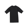 Volcom Men's Standard Solid UPF 50+ Short Sleeve Rashguard, Black