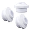SAVITA 3pcs Pool Jet Nozzles, Practical Flow Eyeball Inlet Jet