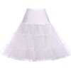 RULTA 50s Women's Retro Petticoat Underskirt Vintage A-line Crinoline Half