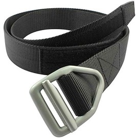 Bison Designs Heavy Duty Belt Gunmetal/Black, SMALL