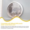 TOKDOOT Plastic Meter Blank replacement for Milbank 6002,Plastic Electric Meter